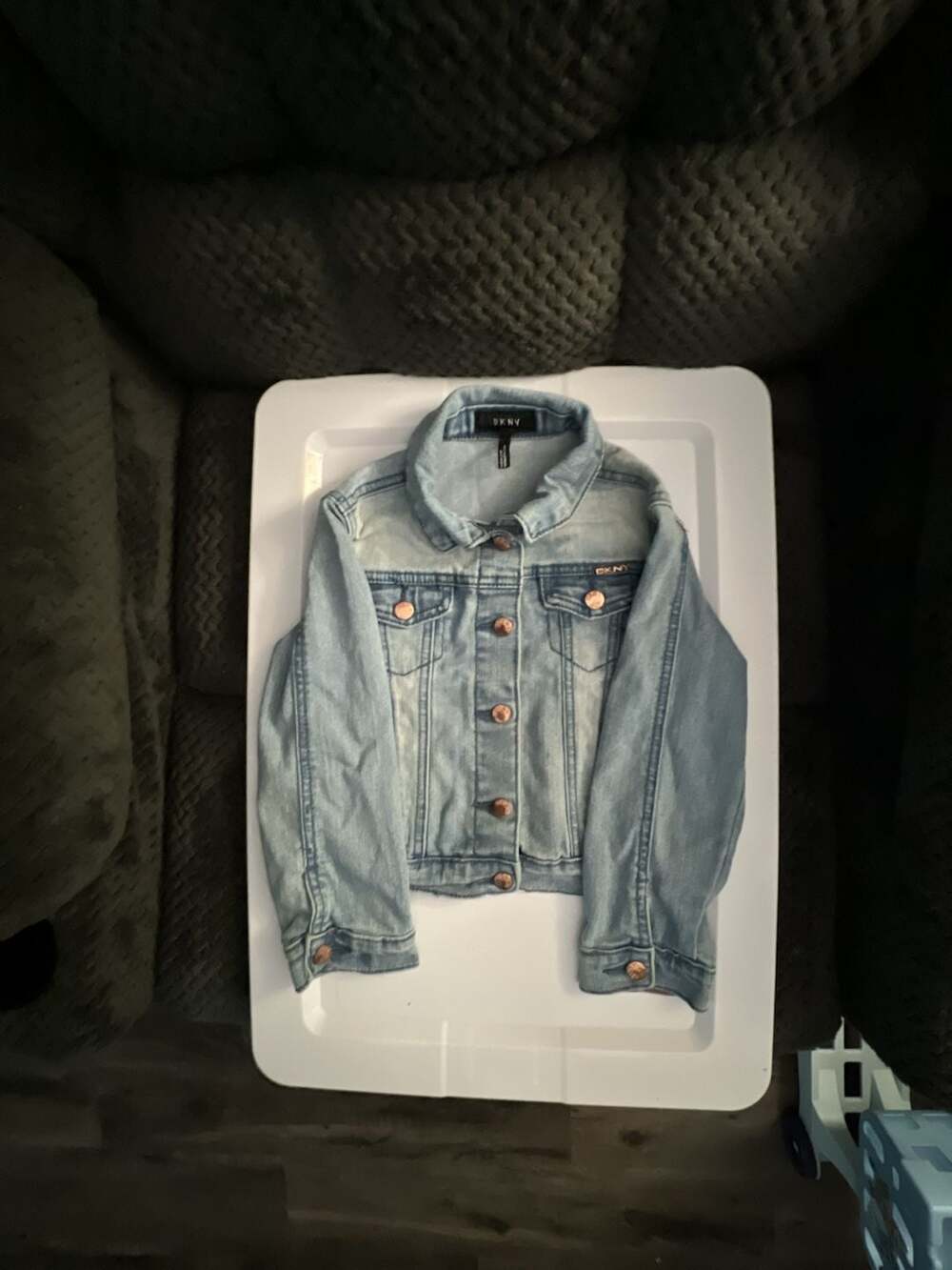 Dkny Denim Jacket Blue